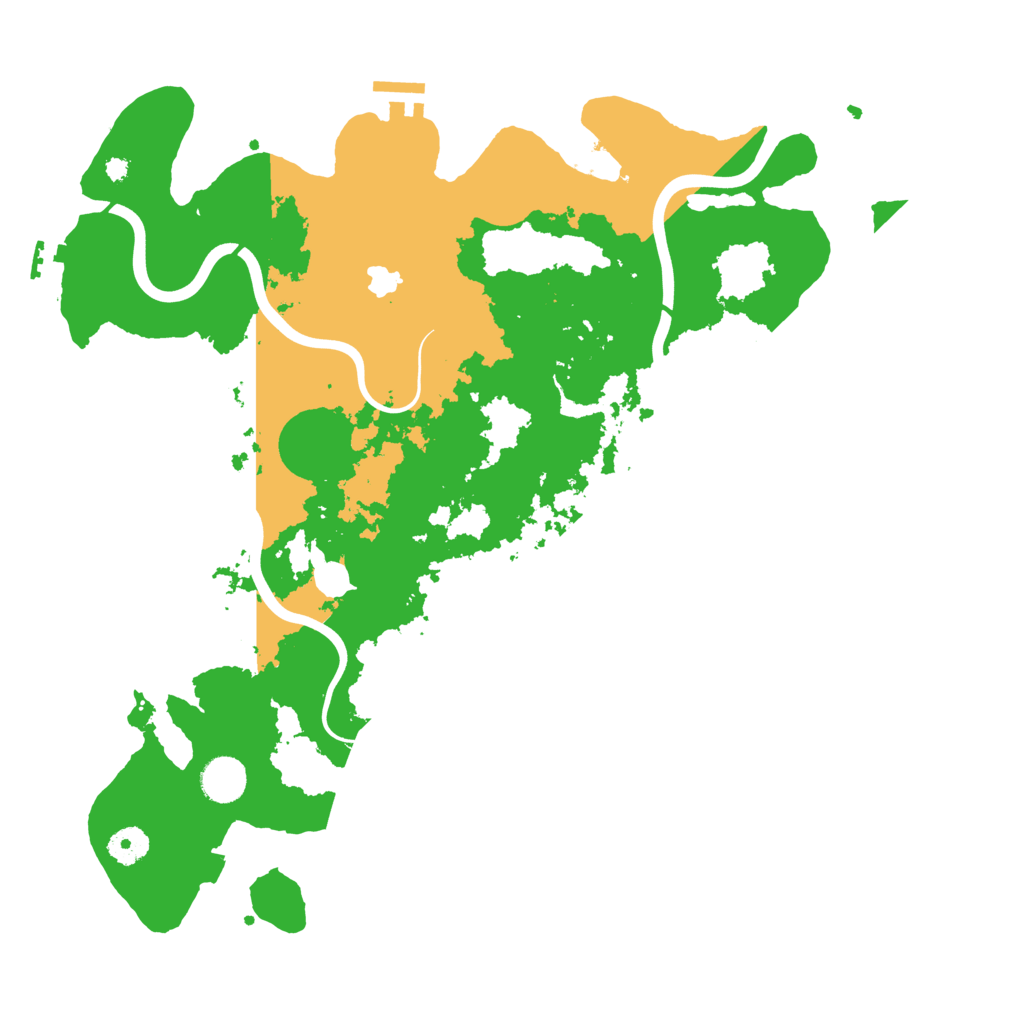 Biome Rust Map: Procedural Map, Size: 4000, Seed: 225561