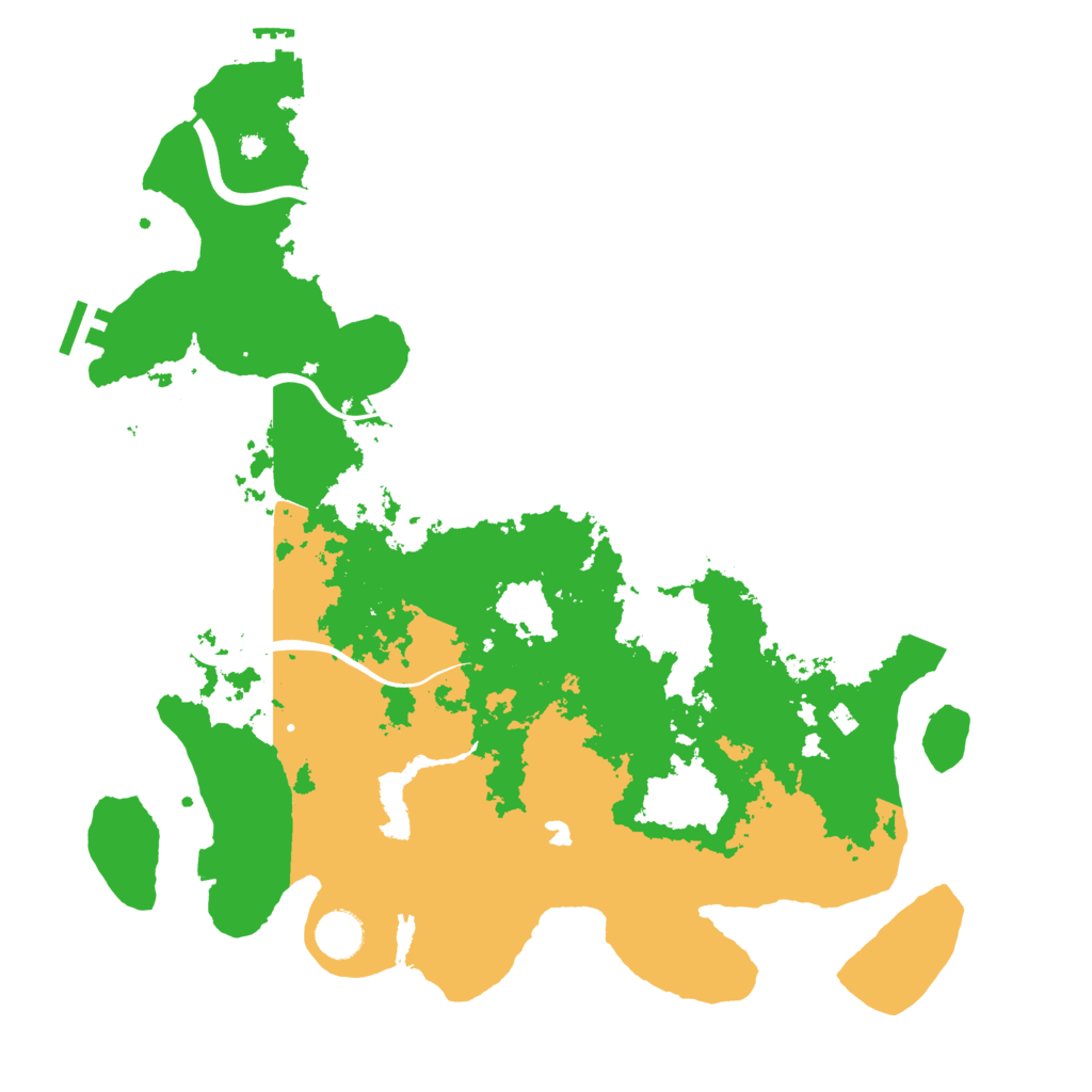 Biome Rust Map: Procedural Map, Size: 4000, Seed: 1619289159