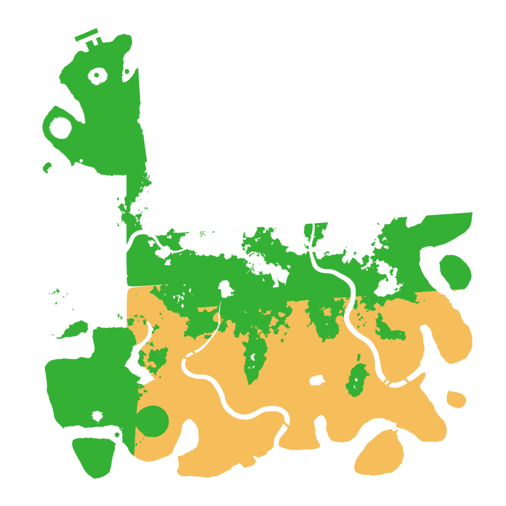 Biome Rust Map: Procedural Map, Size: 4250, Seed: 11683