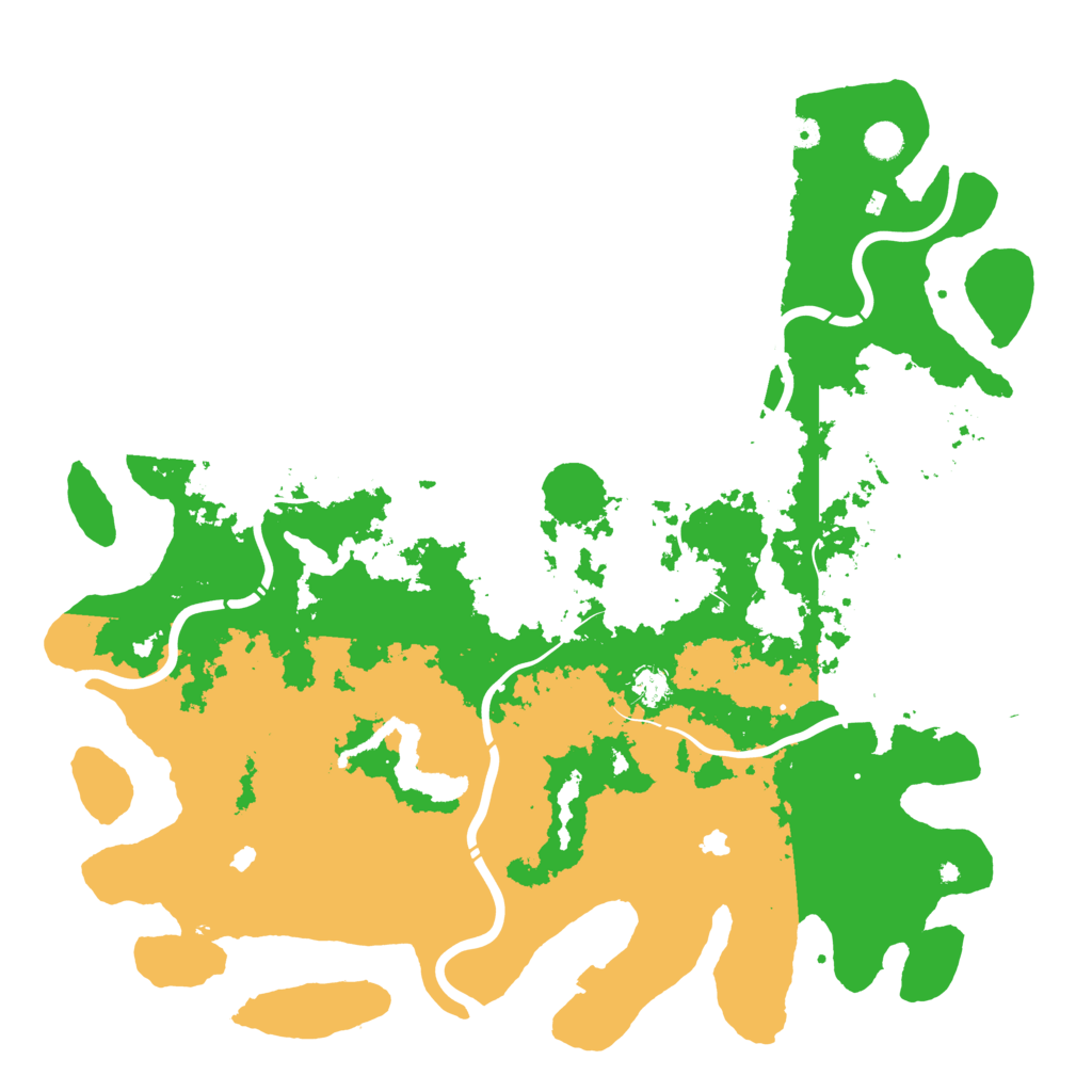 Biome Rust Map: Procedural Map, Size: 5000, Seed: 755691423