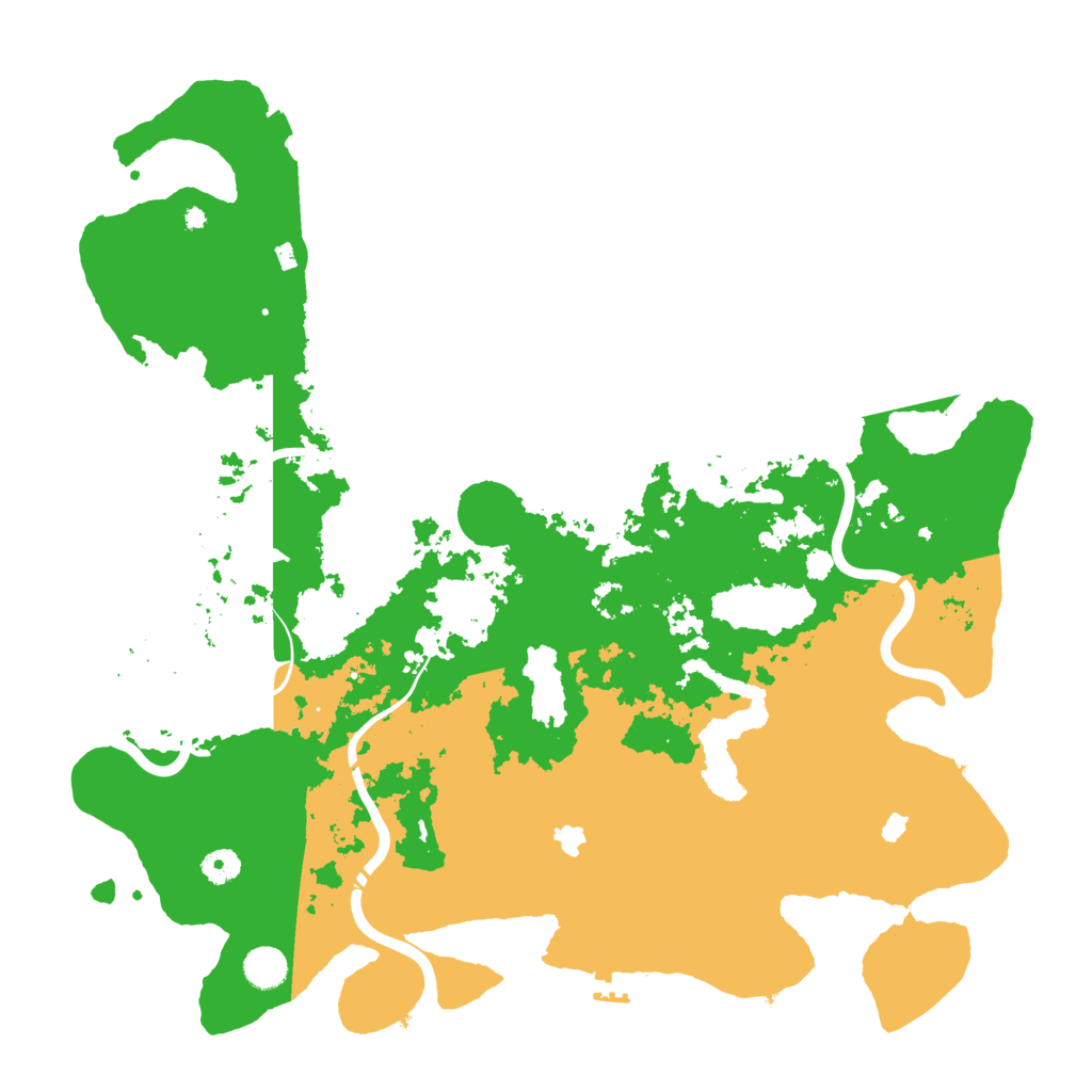 Biome Rust Map: Procedural Map, Size: 4500, Seed: 1315333945