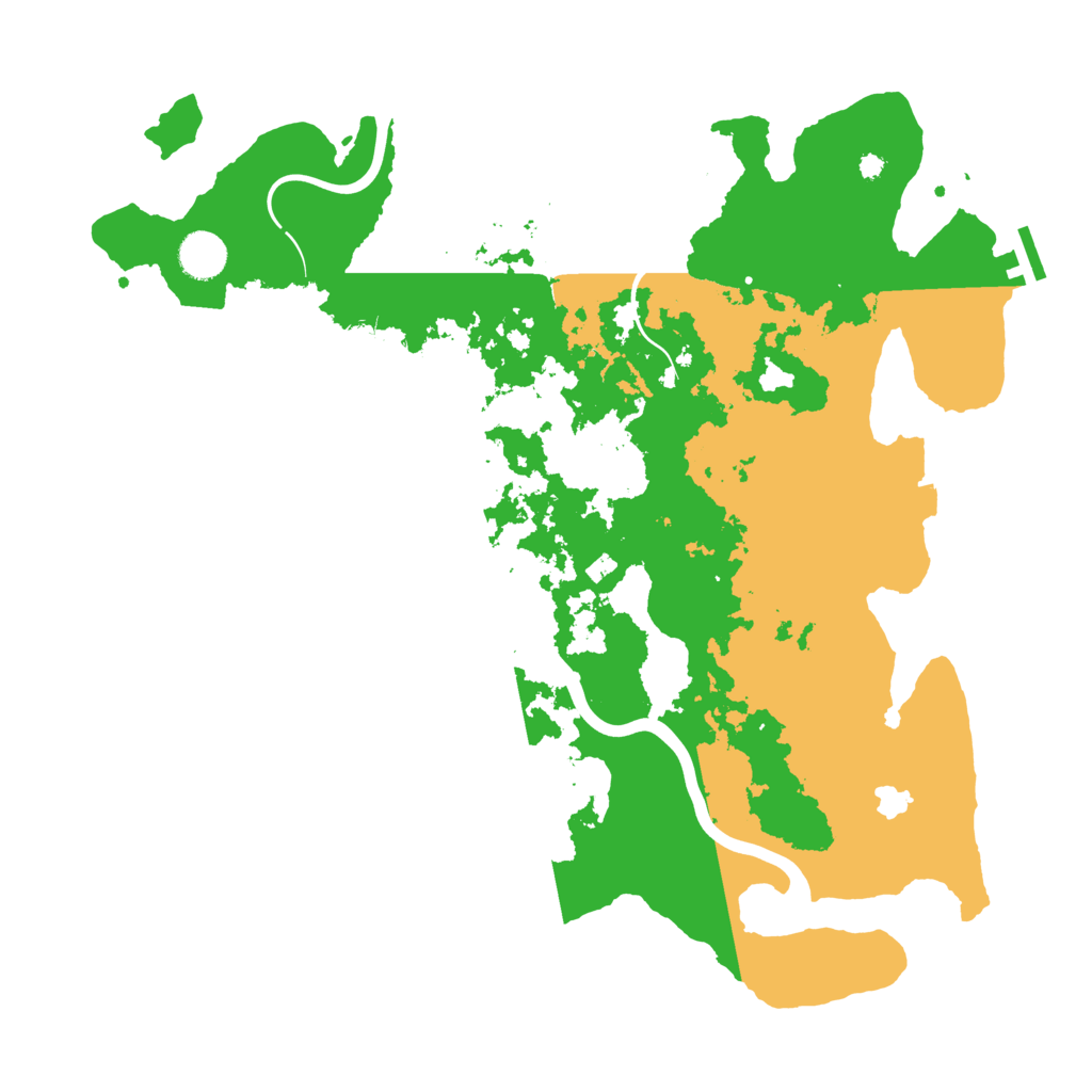 Biome Rust Map: Procedural Map, Size: 4000, Seed: 870372908