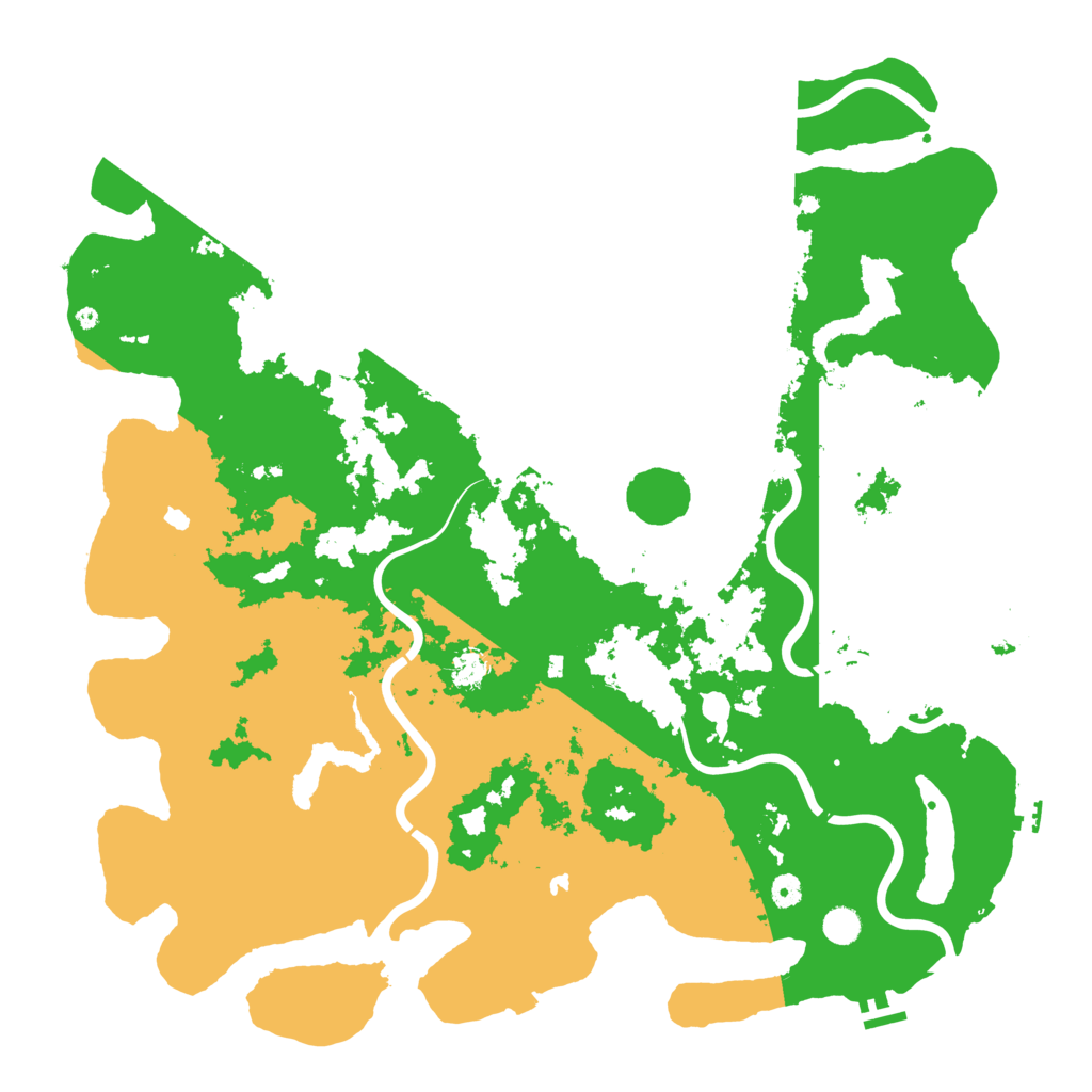 Biome Rust Map: Procedural Map, Size: 5100, Seed: 1065634765