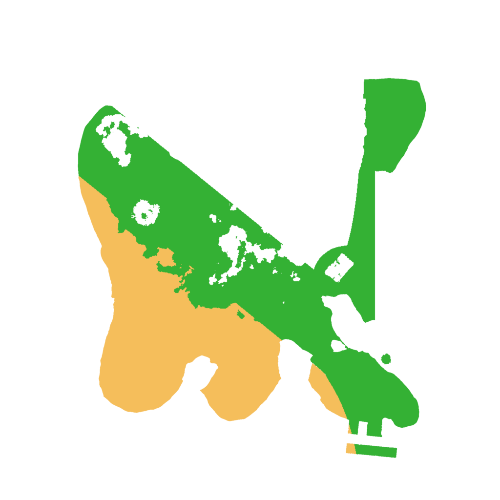 Biome Rust Map: Procedural Map, Size: 2000, Seed: 1394804063