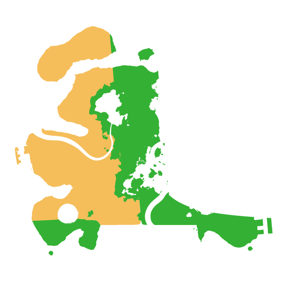 Biome Rust Map: Procedural Map, Size: 2700, Seed: 24760866