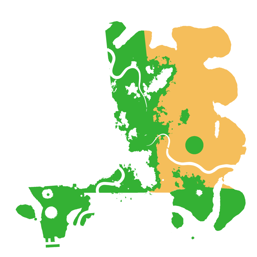 Biome Rust Map: Procedural Map, Size: 3750, Seed: 1169415256