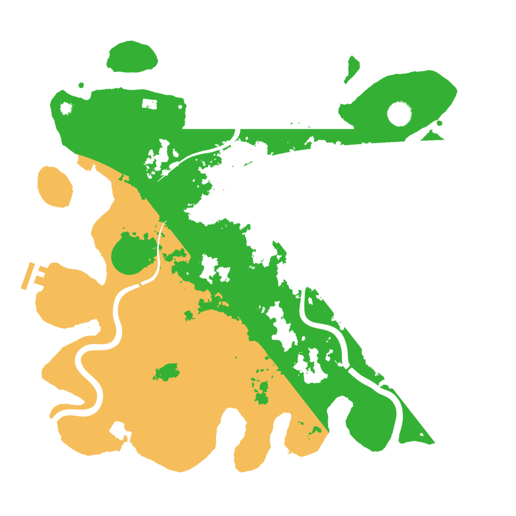 Biome Rust Map: Procedural Map, Size: 3750, Seed: 57326113