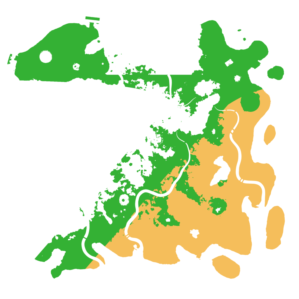 Biome Rust Map: Procedural Map, Size: 4250, Seed: 883416205