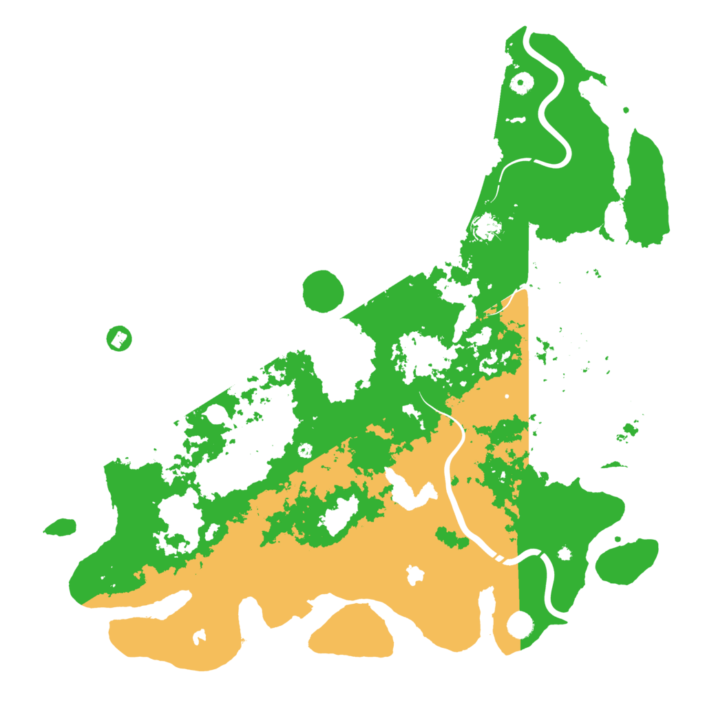 Biome Rust Map: Procedural Map, Size: 4750, Seed: 83592744