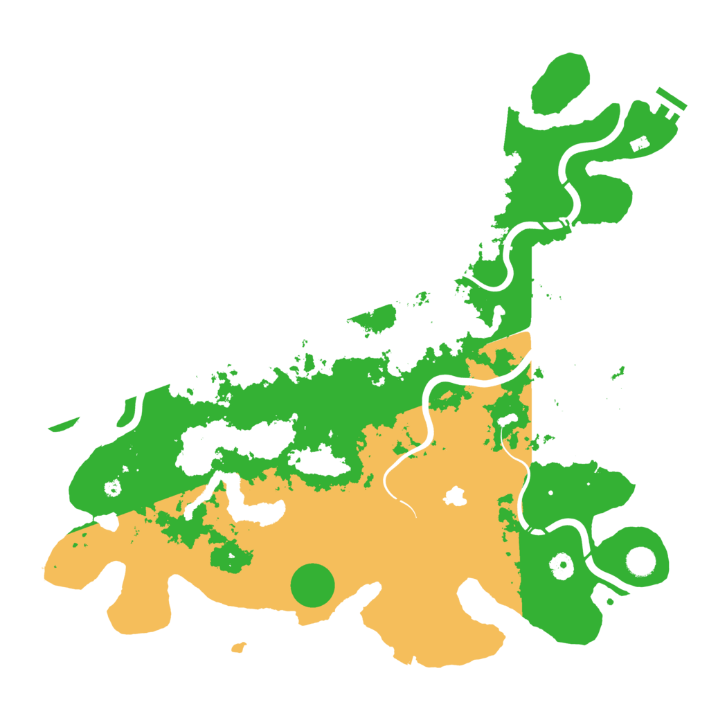 Biome Rust Map: Procedural Map, Size: 4250, Seed: 1197388800