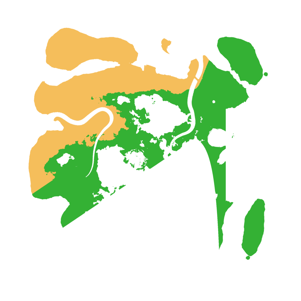 Biome Rust Map: Procedural Map, Size: 3000, Seed: 1496630044