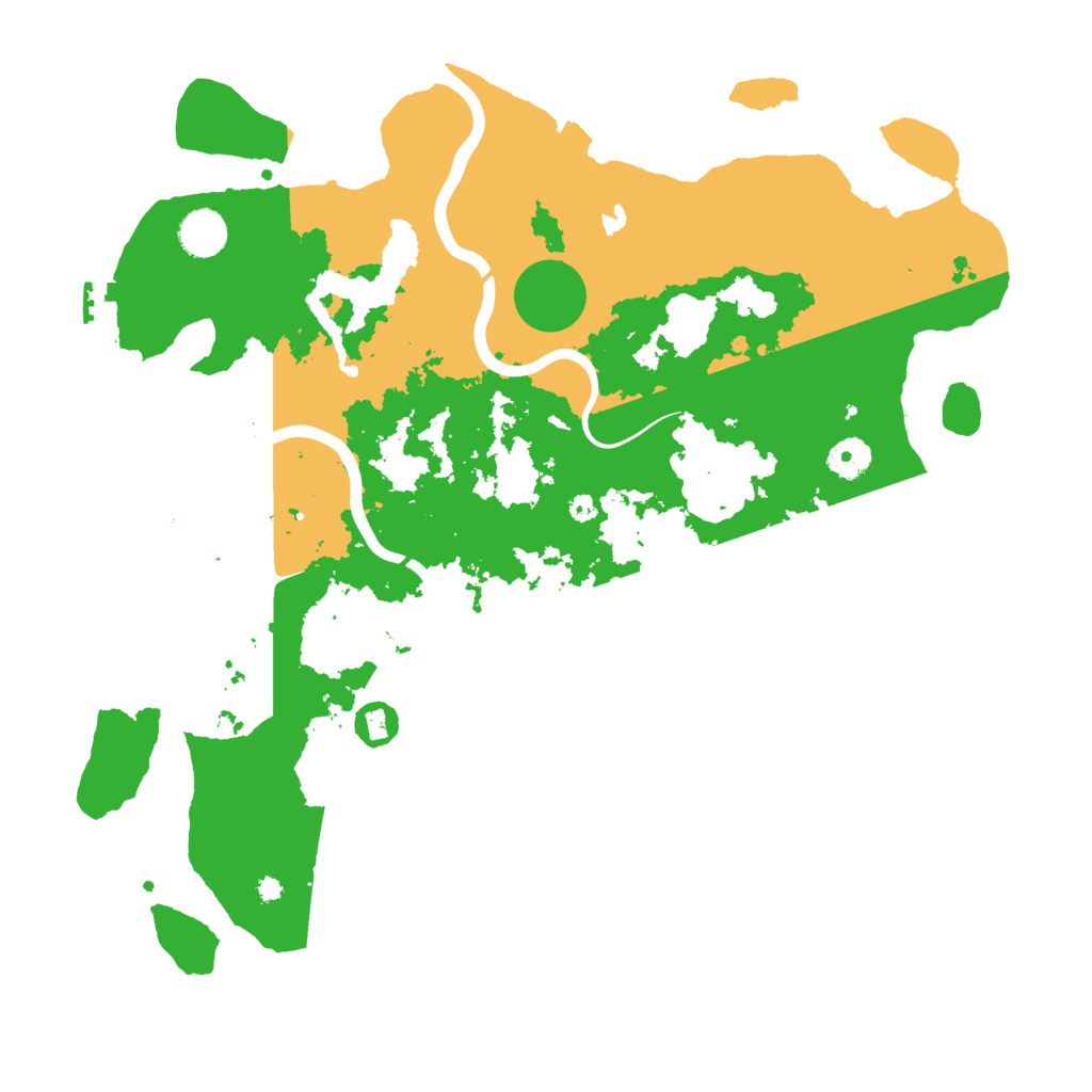Biome Rust Map: Procedural Map, Size: 4000, Seed: 998167