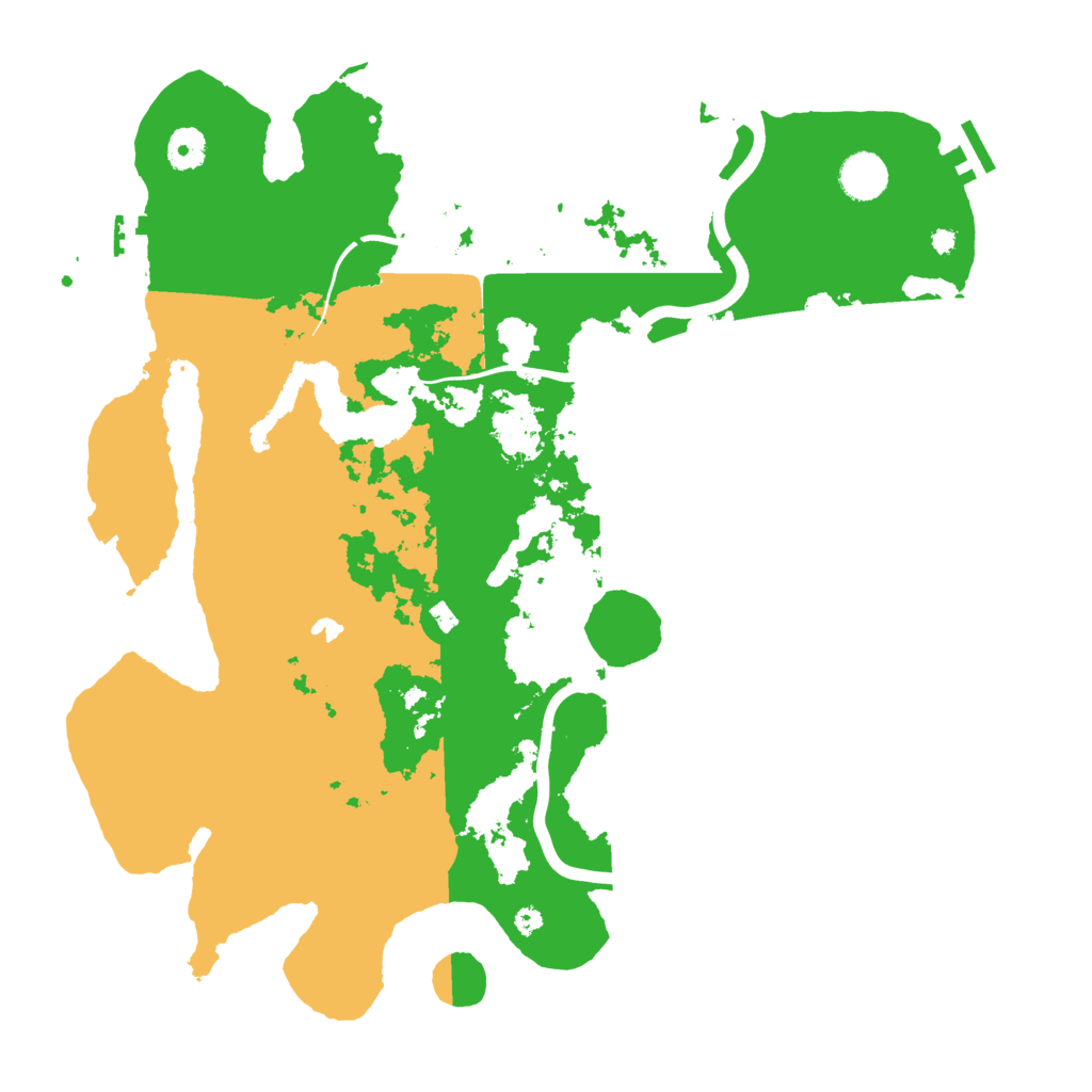 Biome Rust Map: Procedural Map, Size: 4000, Seed: 990364