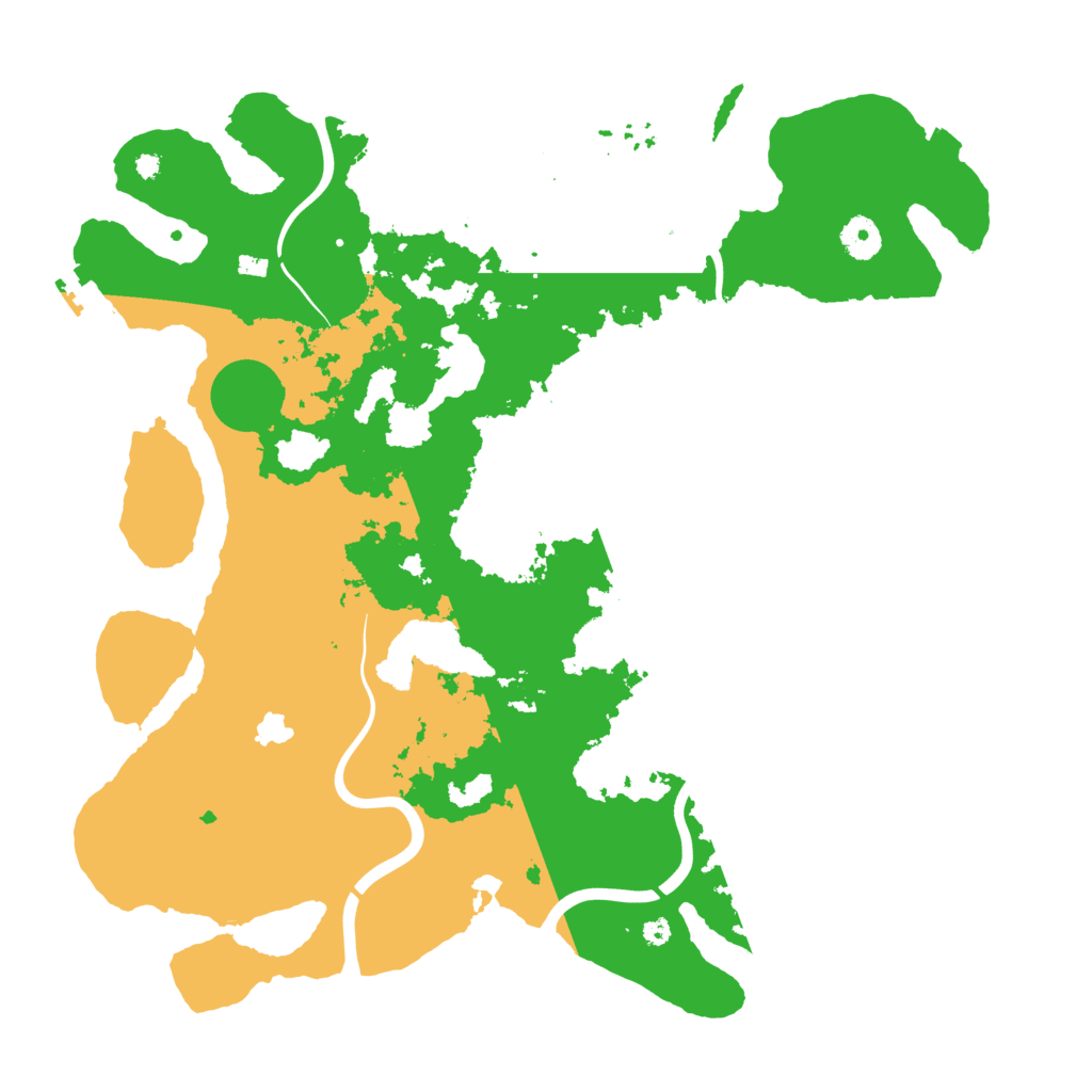 Biome Rust Map: Procedural Map, Size: 4000, Seed: 37139
