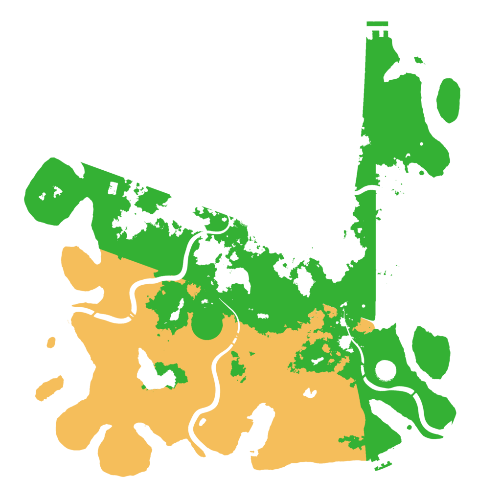 Biome Rust Map: Procedural Map, Size: 4250, Seed: 602210520