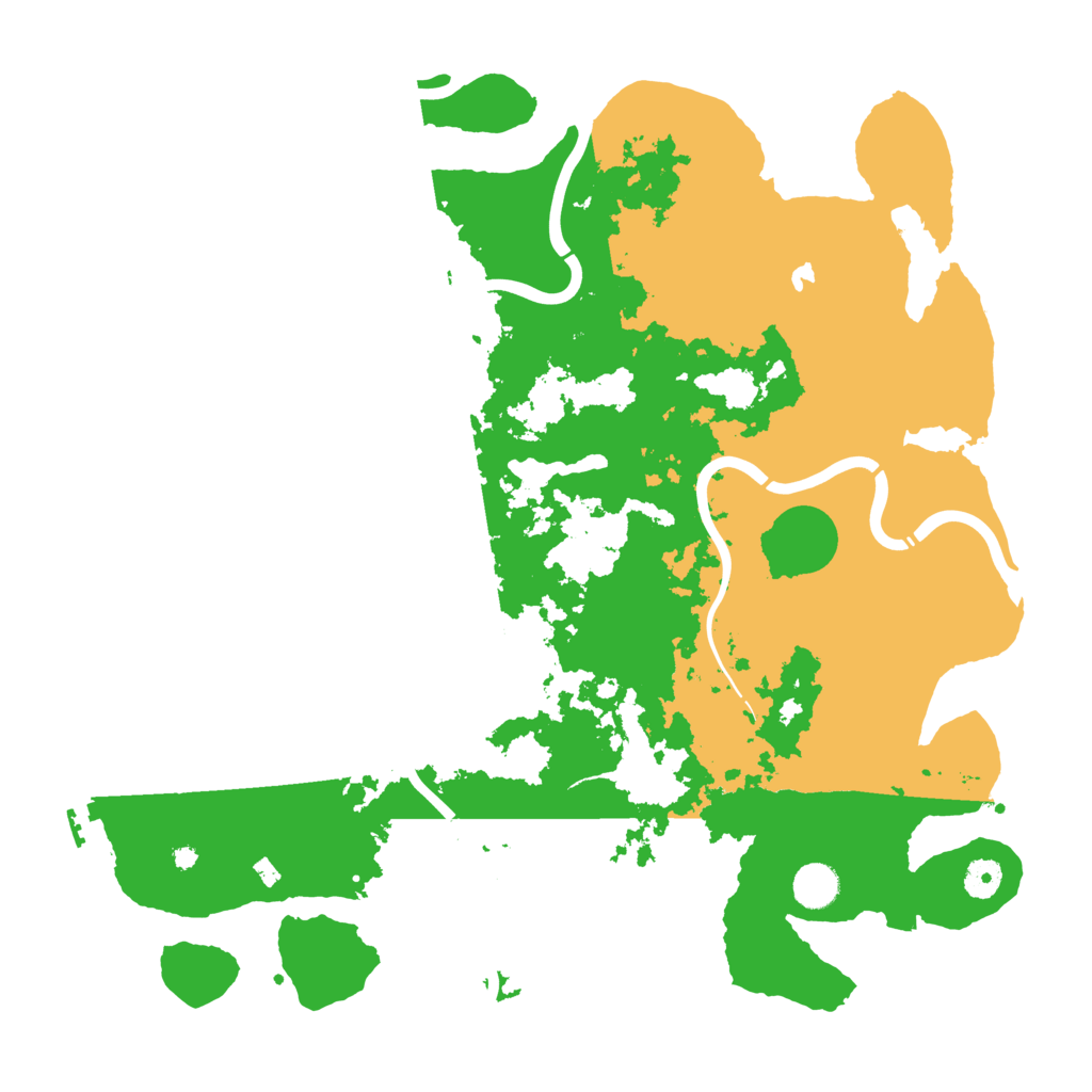 Biome Rust Map: Procedural Map, Size: 4250, Seed: 2068210078