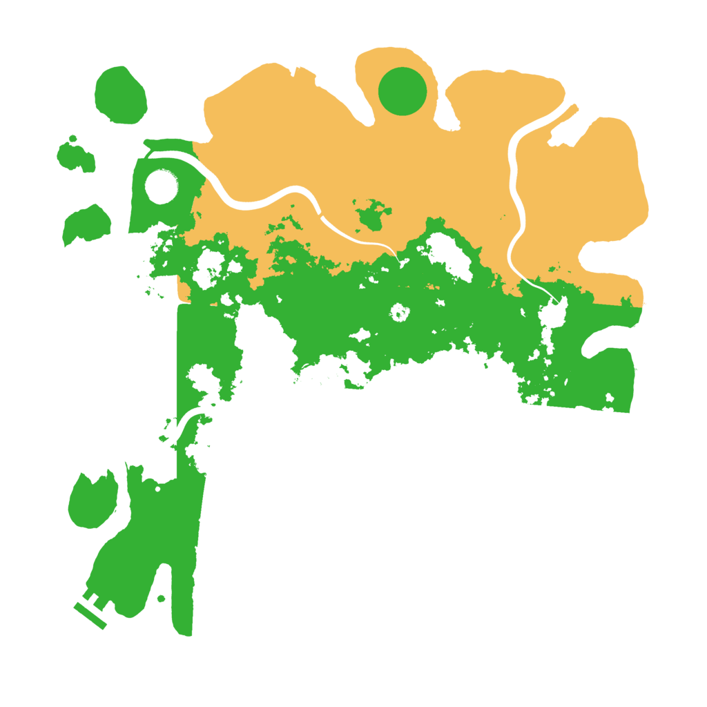 Biome Rust Map: Procedural Map, Size: 3850, Seed: 897861097