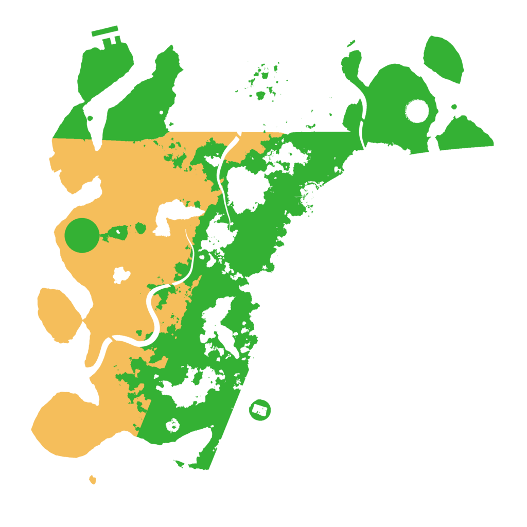 Biome Rust Map: Procedural Map, Size: 4000, Seed: 821503994