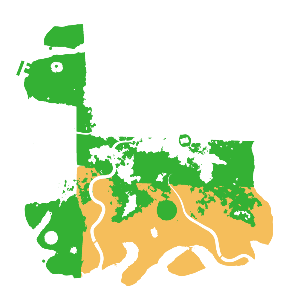 Biome Rust Map: Procedural Map, Size: 4000, Seed: 356093656