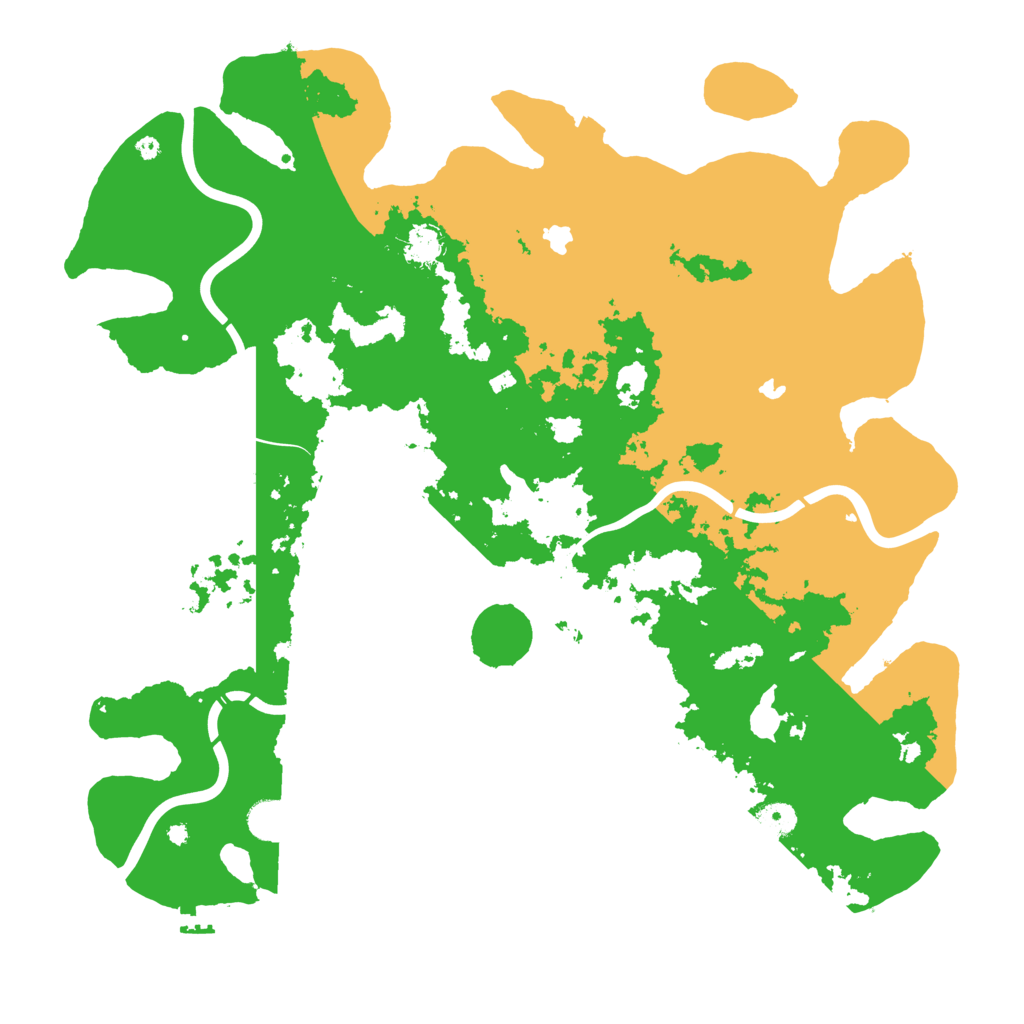 Biome Rust Map: Procedural Map, Size: 4500, Seed: 2130565451