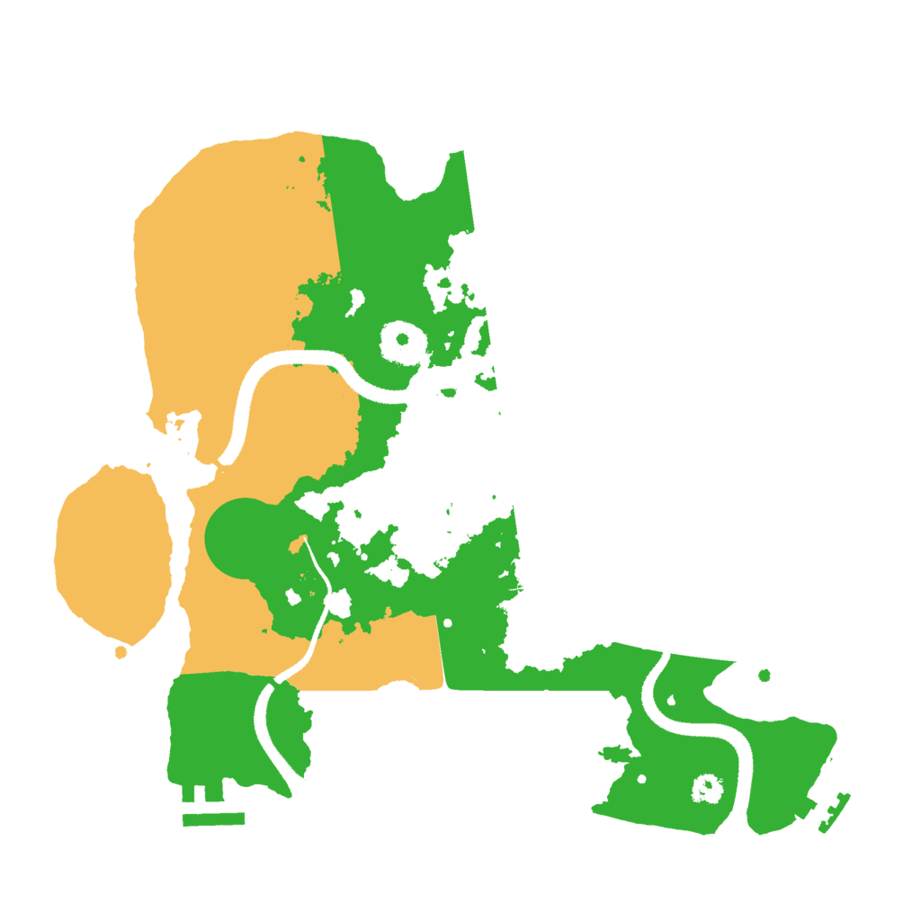 Biome Rust Map: Procedural Map, Size: 3000, Seed: 1835852793