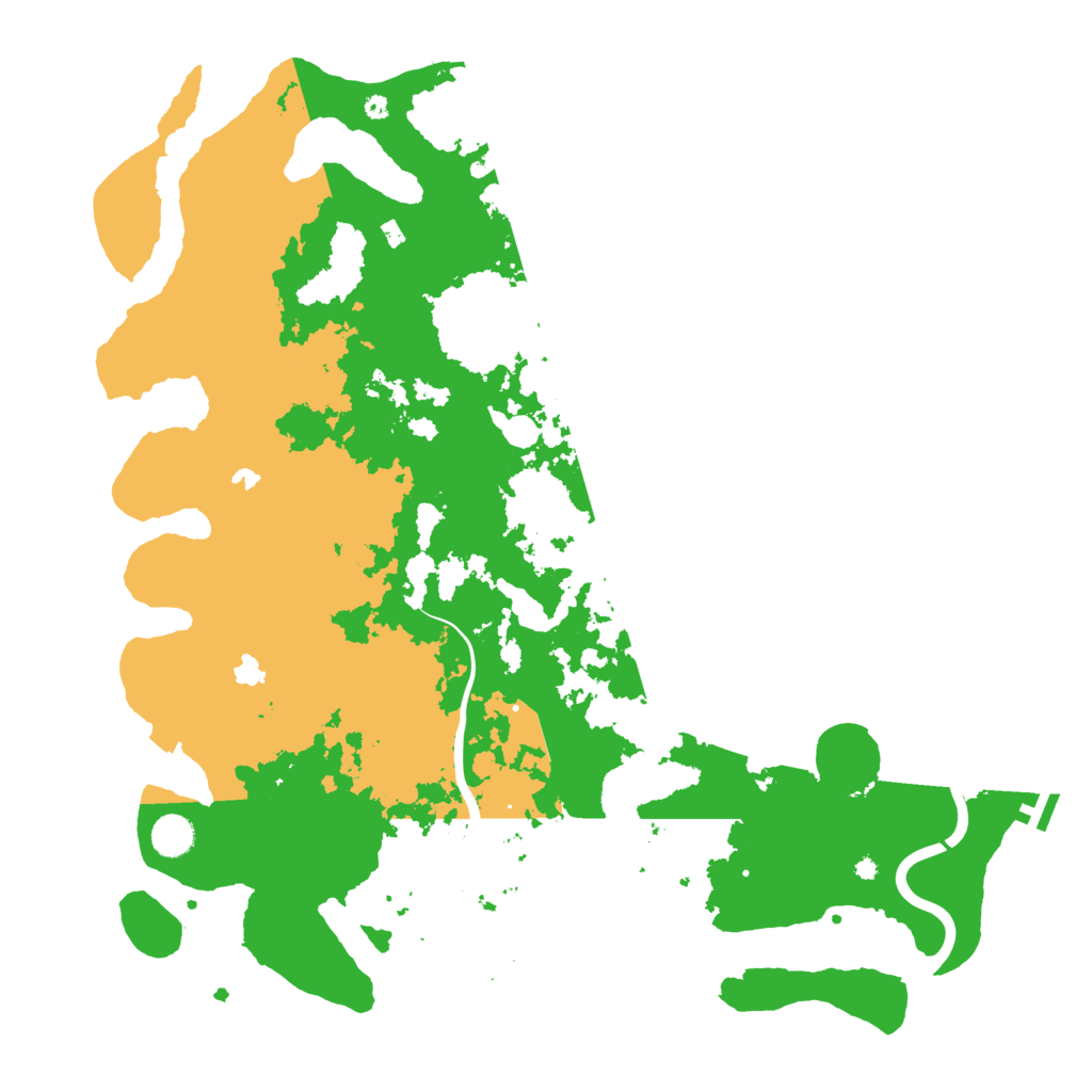 Biome Rust Map: Procedural Map, Size: 4500, Seed: 969538363