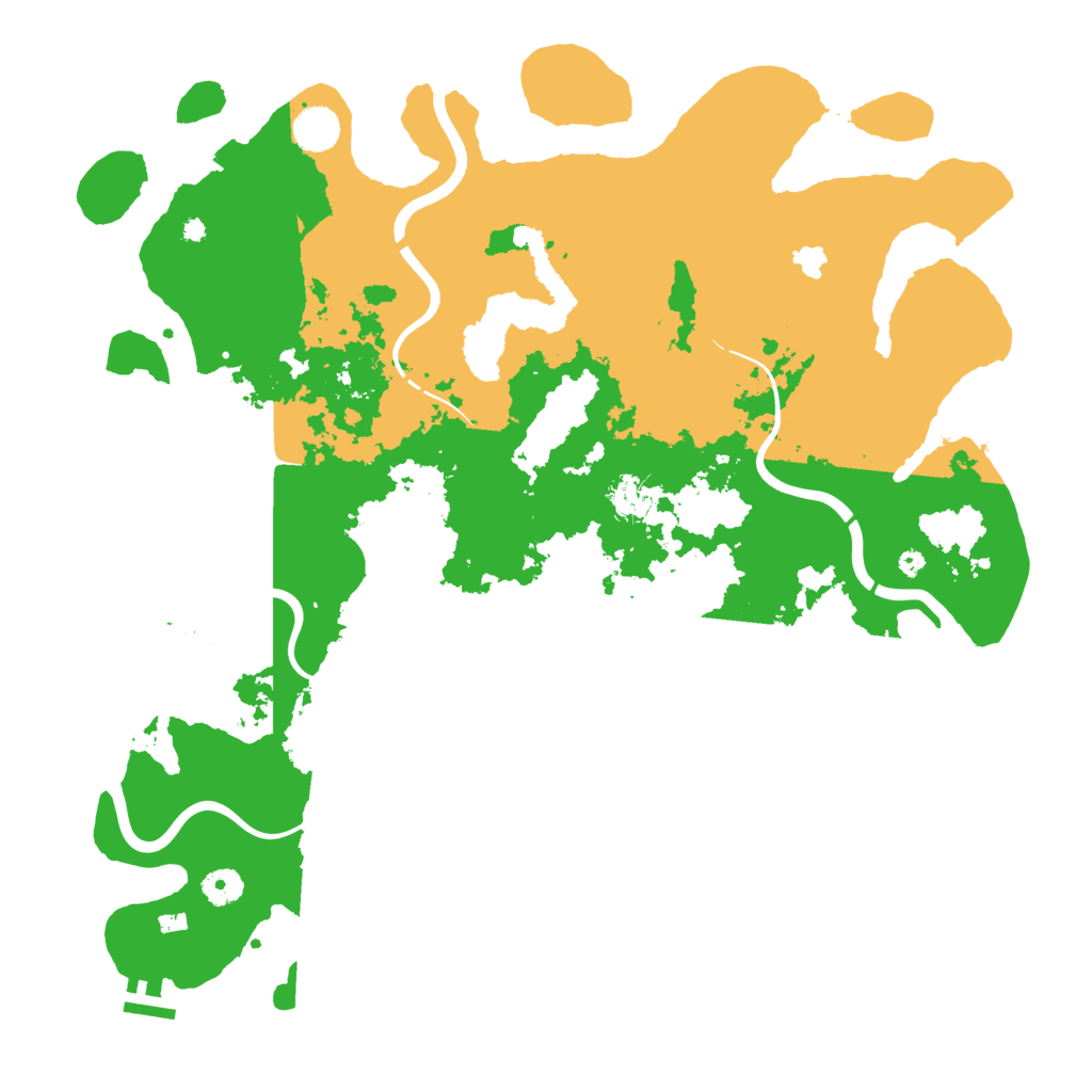 Biome Rust Map: Procedural Map, Size: 4250, Seed: 310950480
