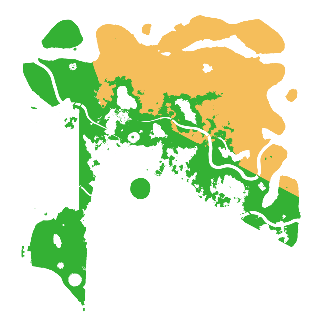 Biome Rust Map: Procedural Map, Size: 4250, Seed: 1198386514