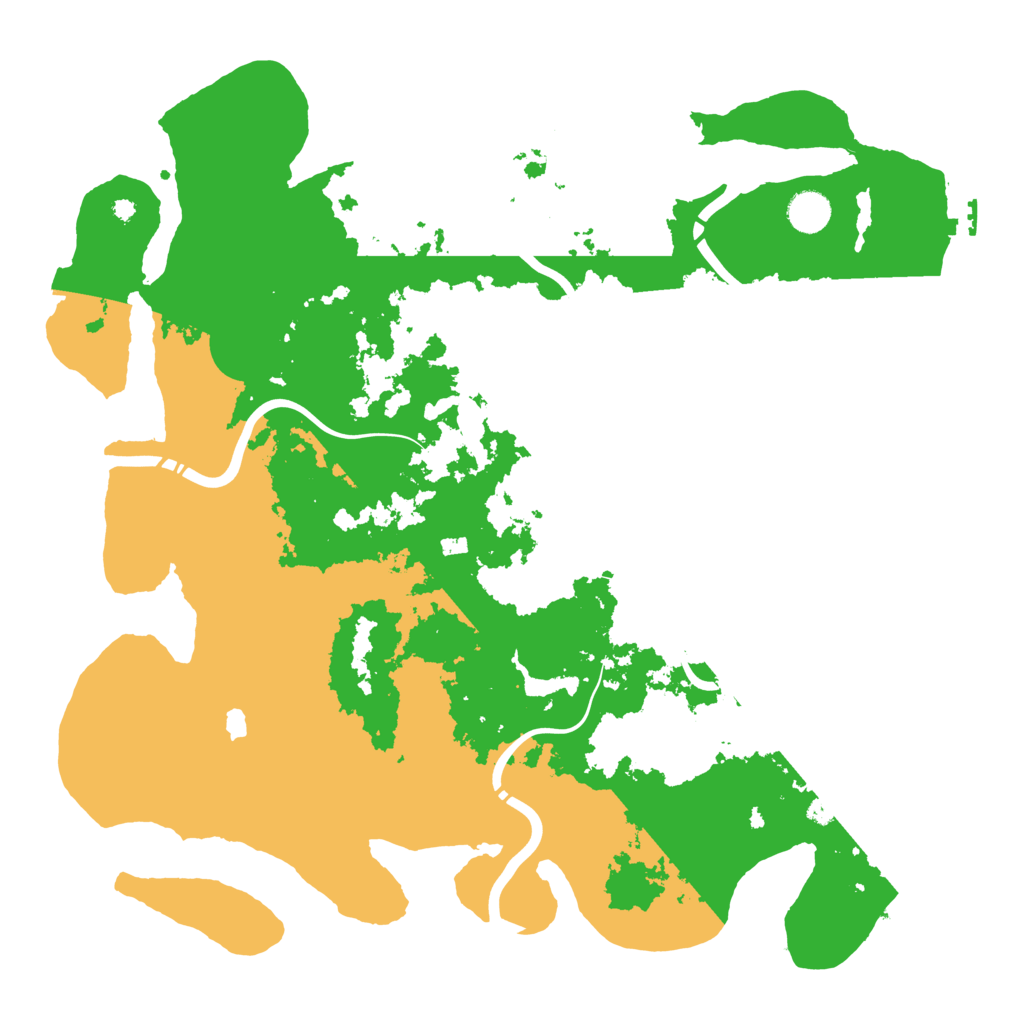 Biome Rust Map: Procedural Map, Size: 4250, Seed: 2142040913