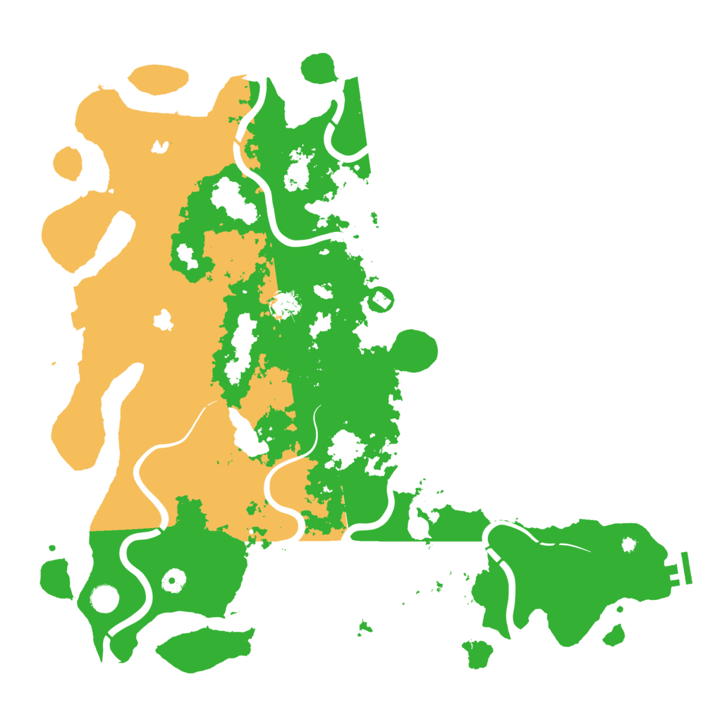 Biome Rust Map: Procedural Map, Size: 4500, Seed: 655420539