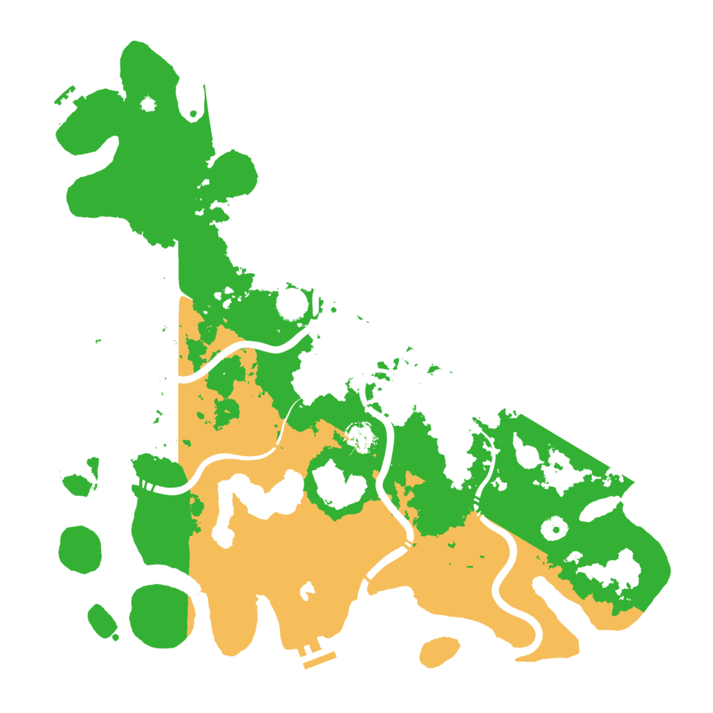 Biome Rust Map: Procedural Map, Size: 4250, Seed: 2003523511