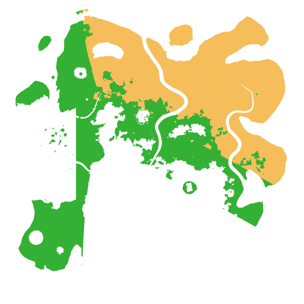 Biome Rust Map: Procedural Map, Size: 3750, Seed: 474023105