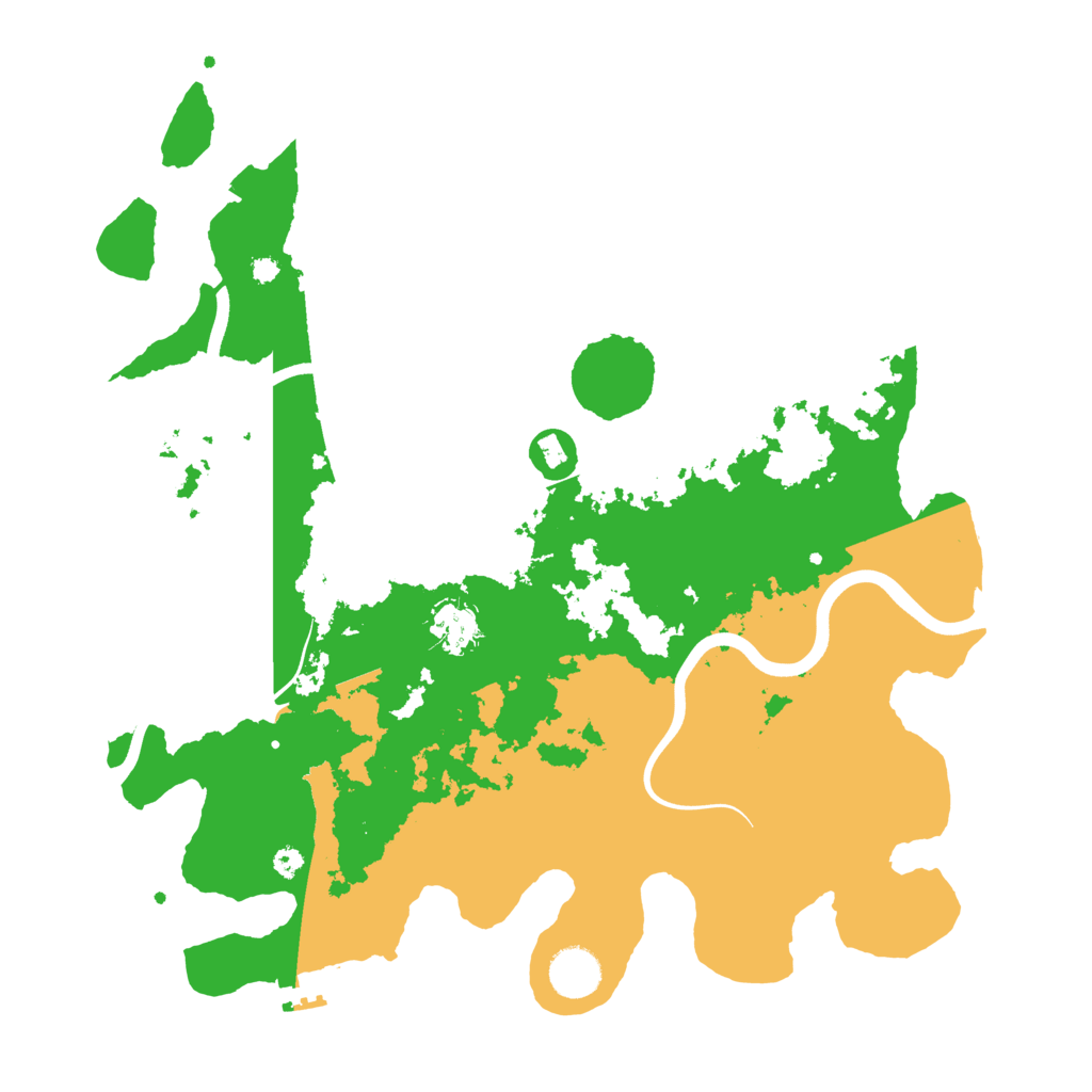 Biome Rust Map: Procedural Map, Size: 3750, Seed: 844299