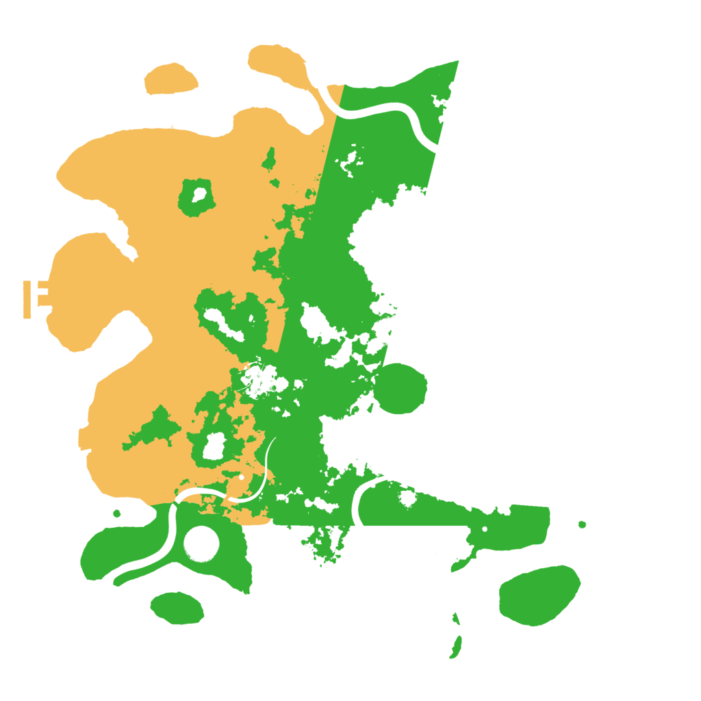 Biome Rust Map: Procedural Map, Size: 3750, Seed: 456274
