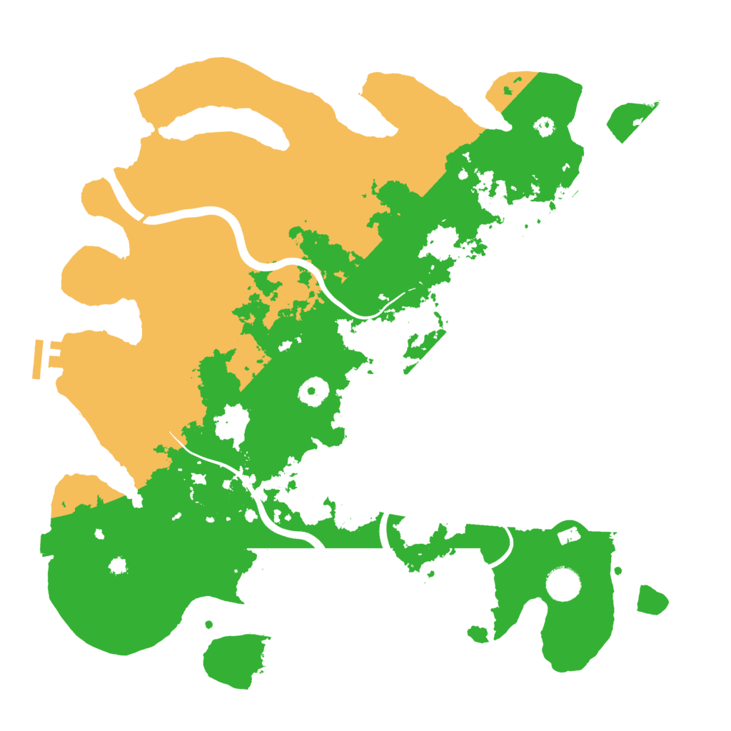 Biome Rust Map: Procedural Map, Size: 3750, Seed: 34