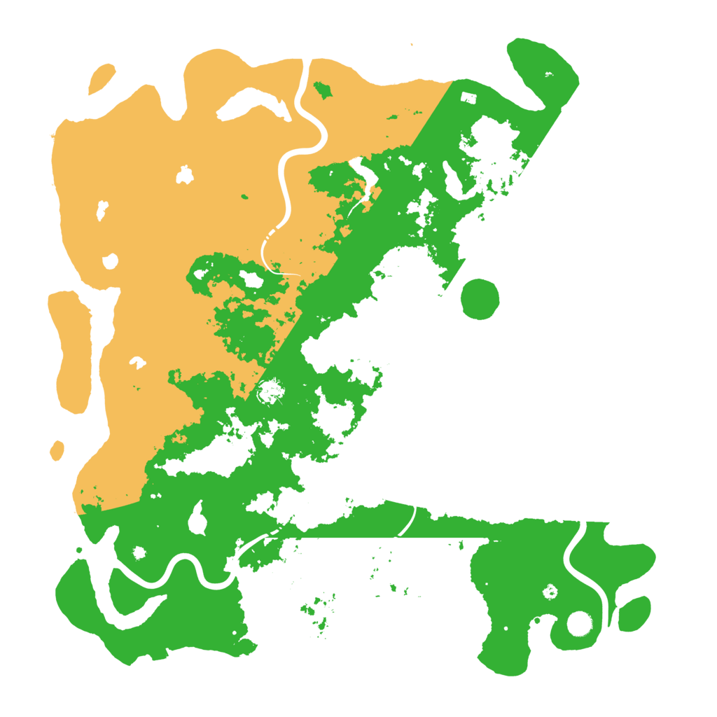 Biome Rust Map: Procedural Map, Size: 5000, Seed: 6743785