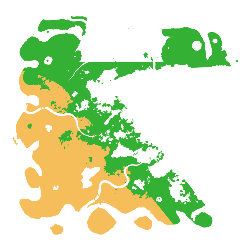 Biome Rust Map: Procedural Map, Size: 4500, Seed: 1999216002