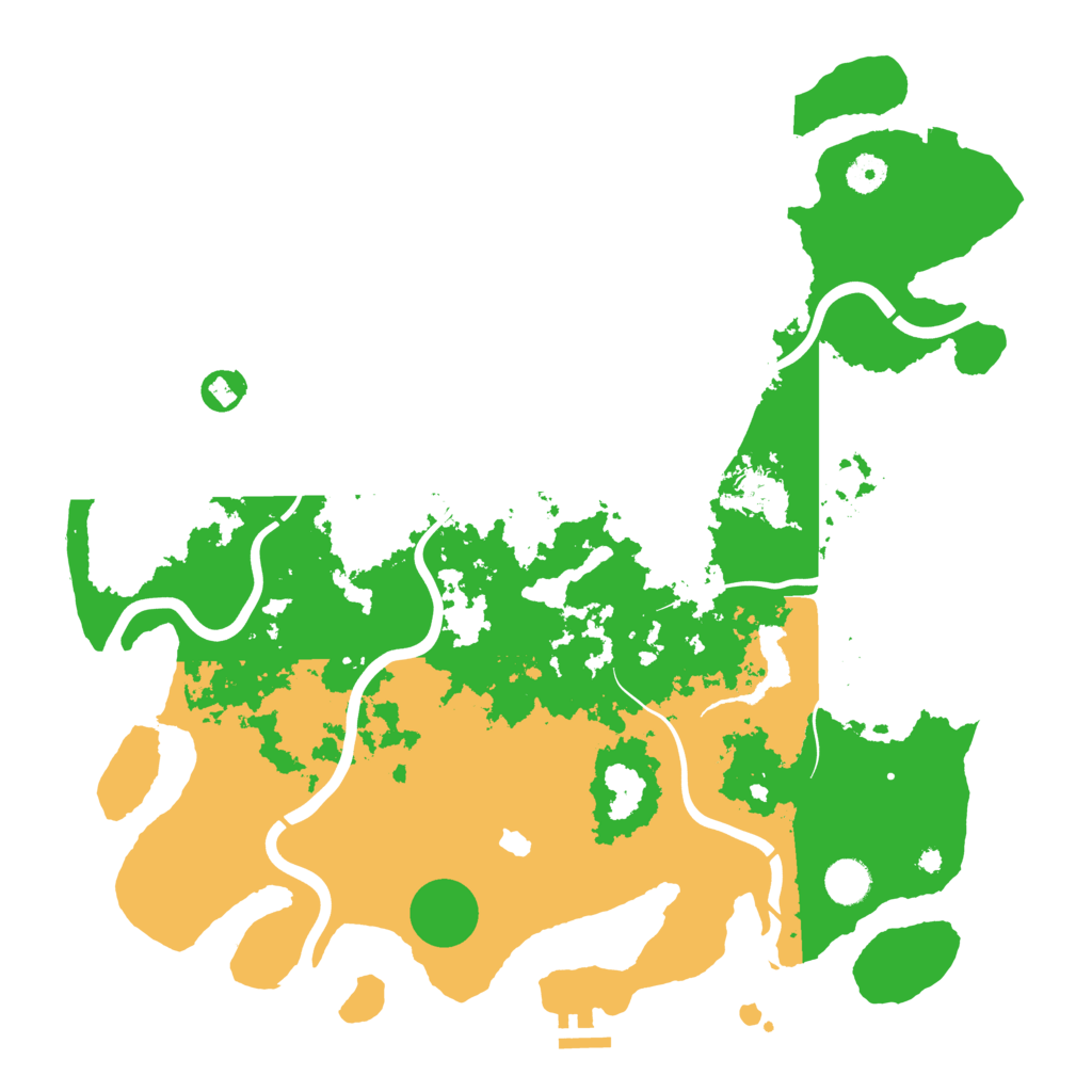 Biome Rust Map: Procedural Map, Size: 4211, Seed: 17762077