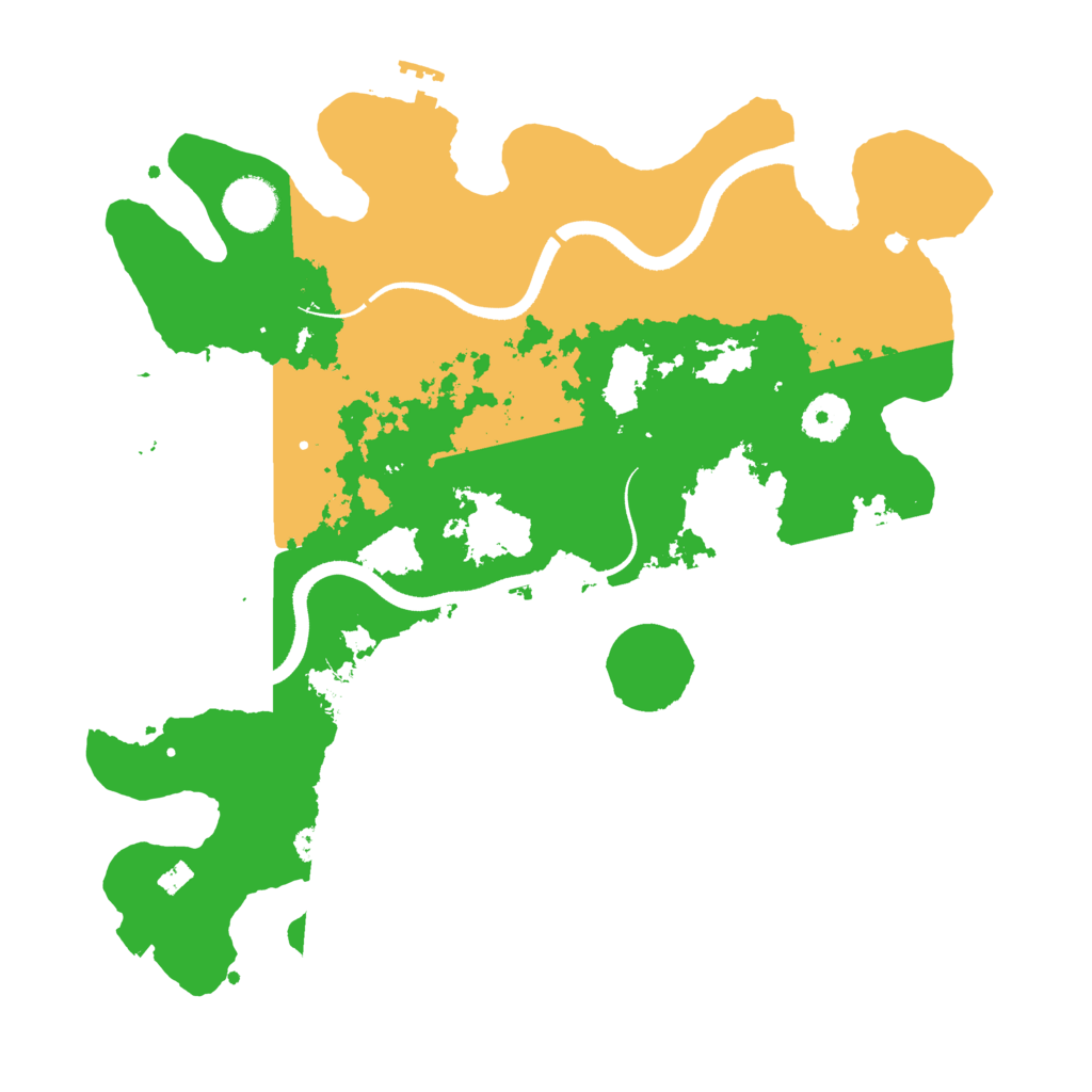 Biome Rust Map: Procedural Map, Size: 3500, Seed: 902889379