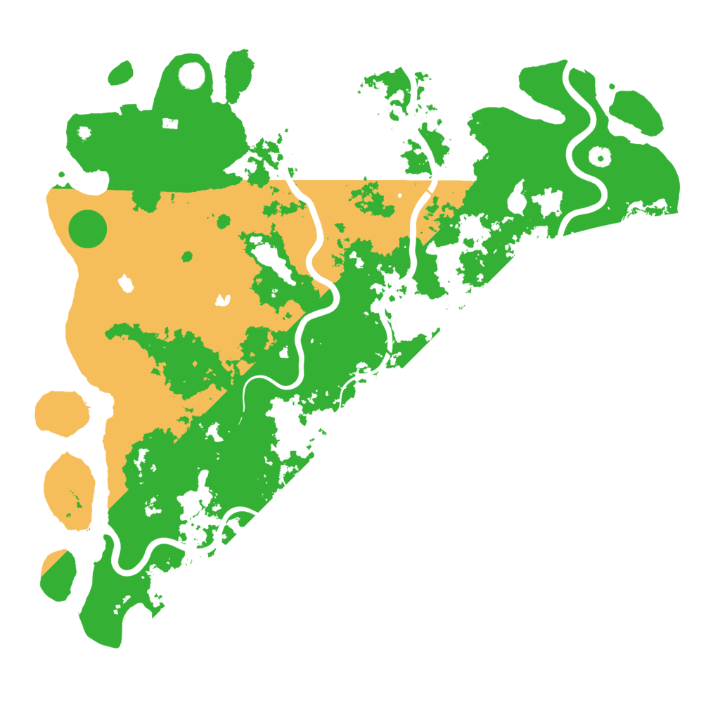 Biome Rust Map: Procedural Map, Size: 4950, Seed: 166810481