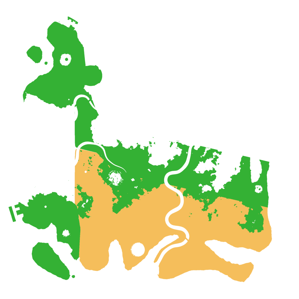 Biome Rust Map: Procedural Map, Size: 3850, Seed: 119169523