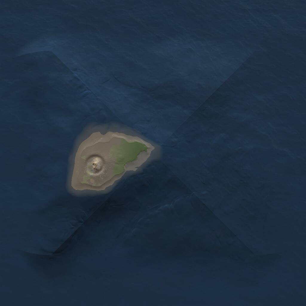 Rust Map: Procedural Map, Size: 1000, Seed: 521291700, 1 Monuments