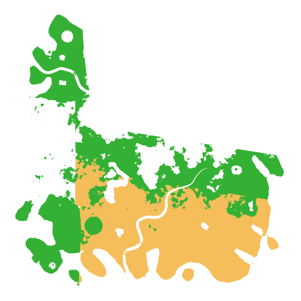 Biome Rust Map: Procedural Map, Size: 4500, Seed: 2133353537
