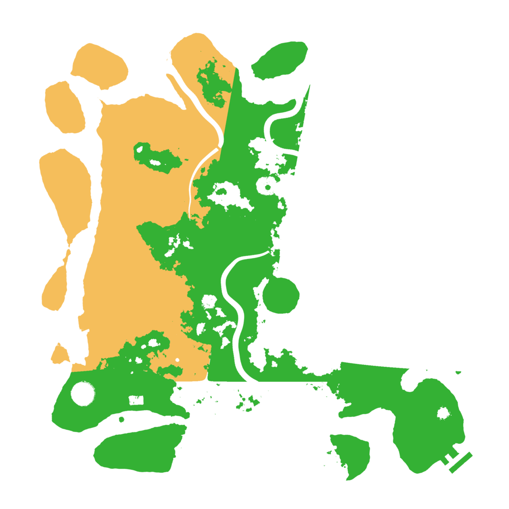 Biome Rust Map: Procedural Map, Size: 3750, Seed: 1832124567