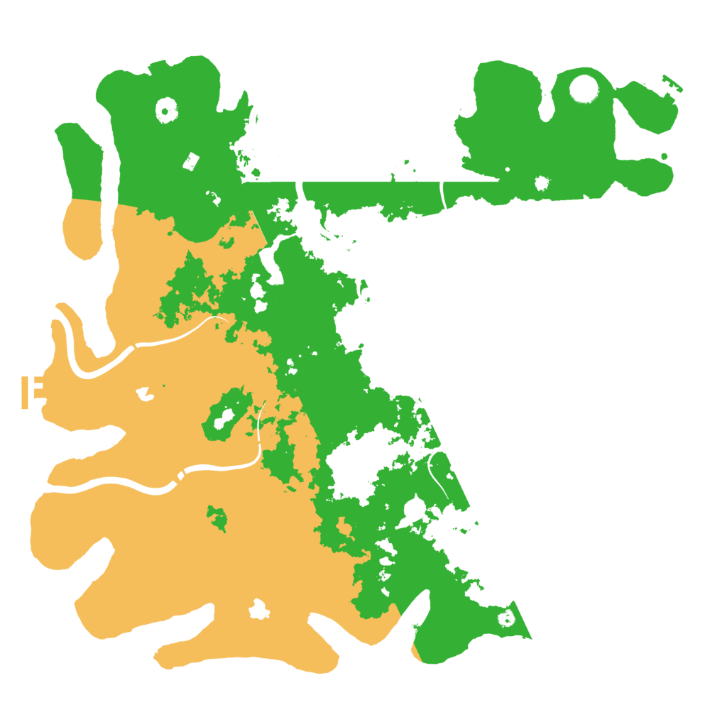 Biome Rust Map: Procedural Map, Size: 4500, Seed: 1941530673