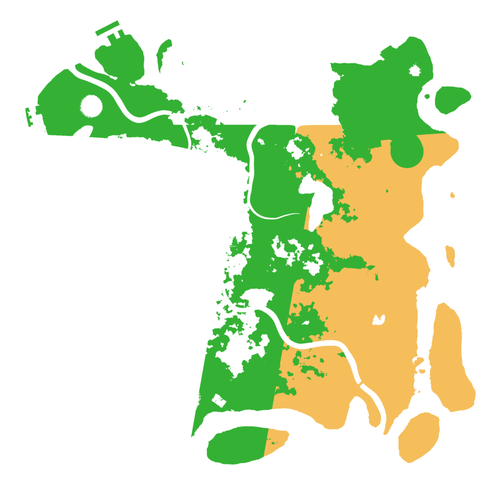 Biome Rust Map: Procedural Map, Size: 4000, Seed: 1710346971