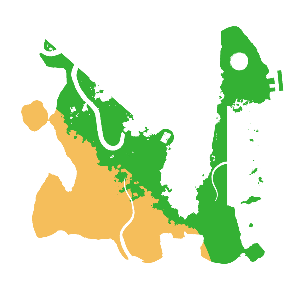 Biome Rust Map: Procedural Map, Size: 3000, Seed: 252044877
