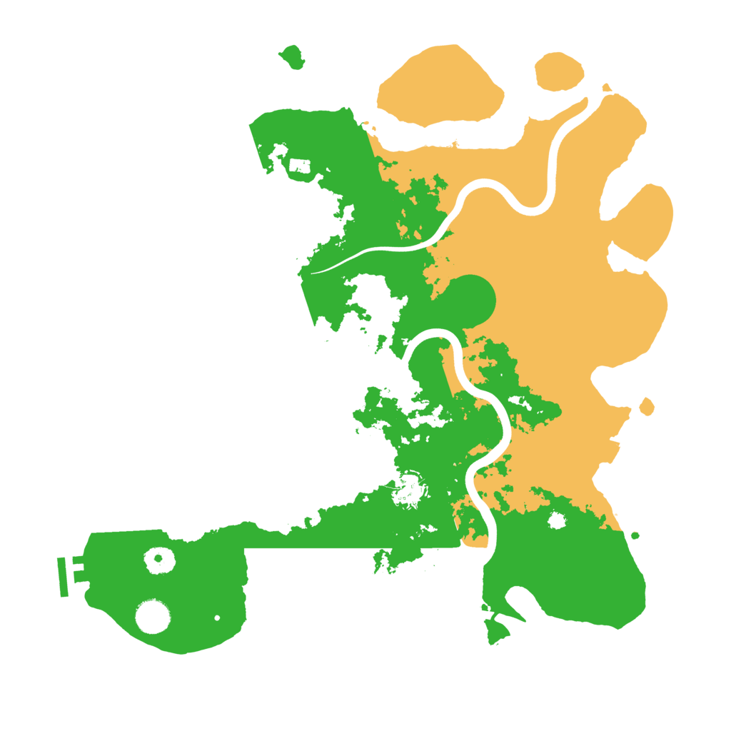 Biome Rust Map: Procedural Map, Size: 3750, Seed: 1794537498