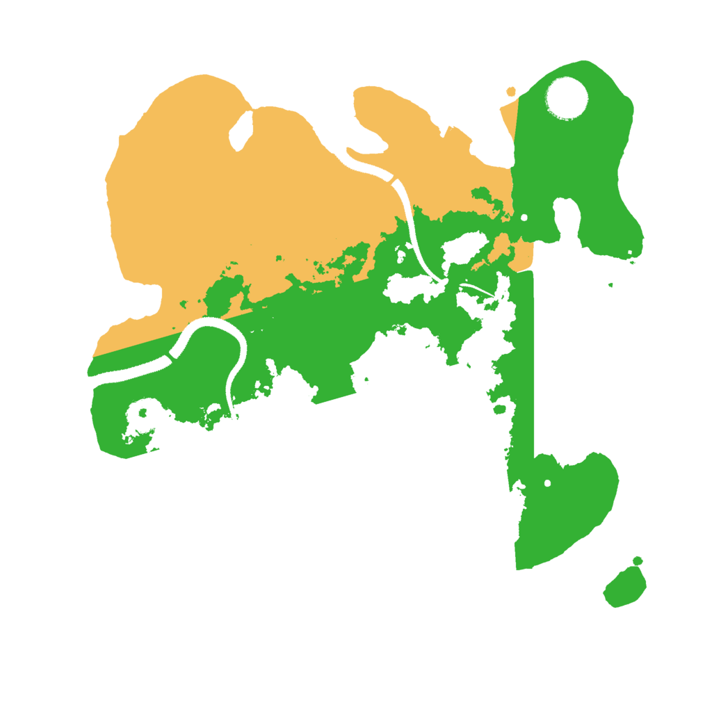 Biome Rust Map: Procedural Map, Size: 3000, Seed: 2121705766