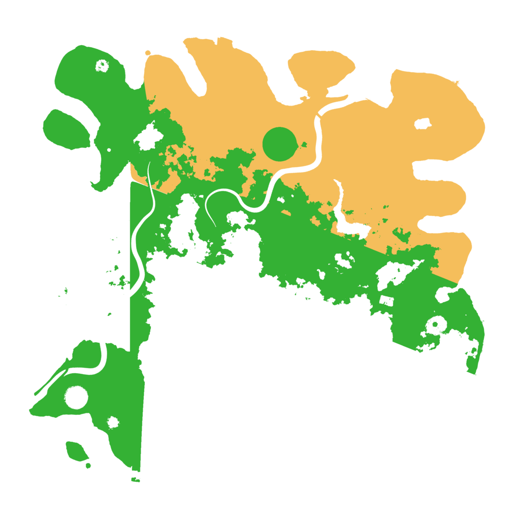 Biome Rust Map: Procedural Map, Size: 4000, Seed: 1753544986